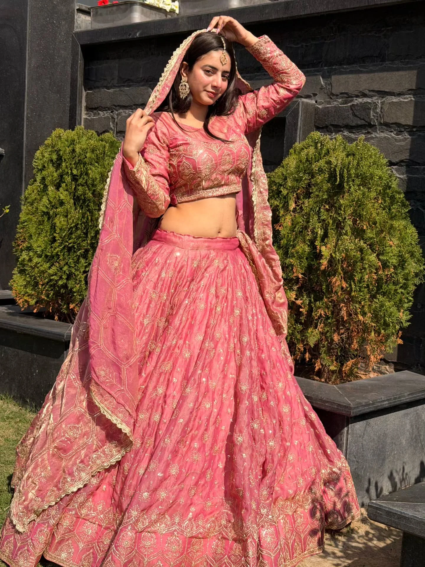 Soft grace in every thread ✨ A blush lehenga that carries tradition, detail, and timeless charm in every twirl now at @Radhikabutic01 Main Market, Chomu, Jaipur 9610800941 | 9610800940 #RadhikaBoutique #SaiyyaraLehenga...