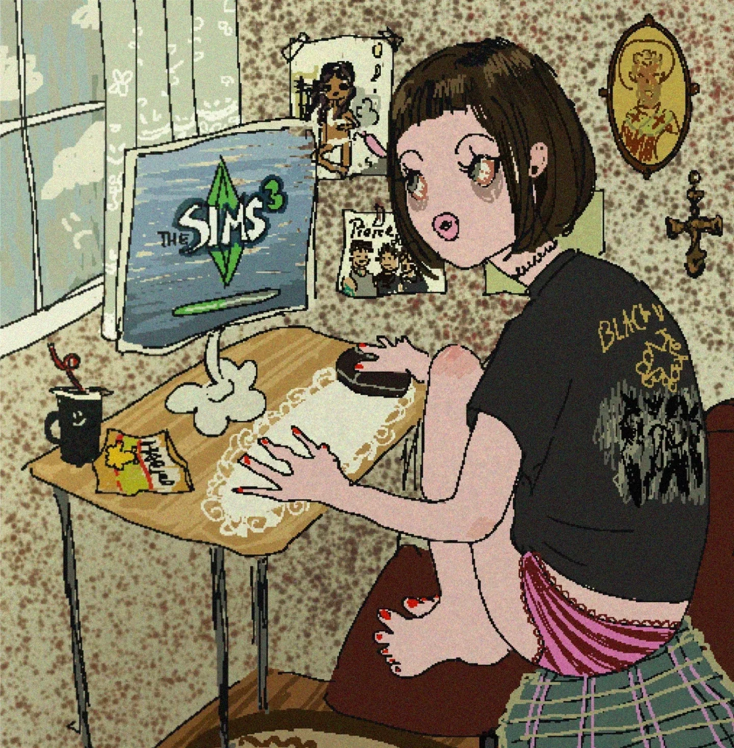 Me cca 2015 I ❤️ EASTERN EUROPE and sims 3 BEST SIMS EVER!!!!!!!!!!!!!++++++!!!!!!! . #nostalgia #easterneuropeaesthetic #iloveeasterneurope