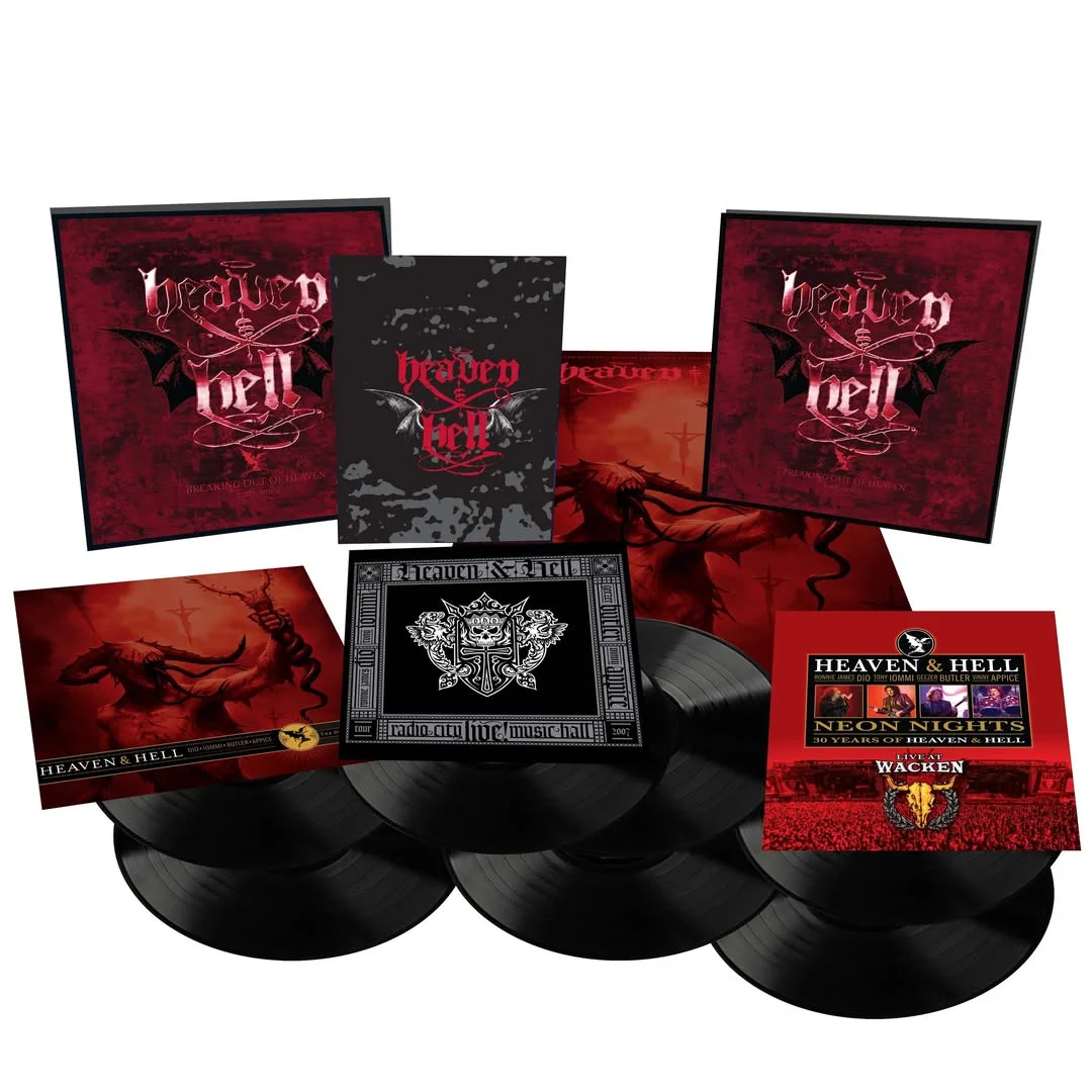 Counting down the days til Heaven & Hell's box set release on March 27! The "Breaking Out Of Heaven 2007–2009" 7LP marks the first time the complete "Live From Radio City Music Hall" performance appears on vinyl, and fe...