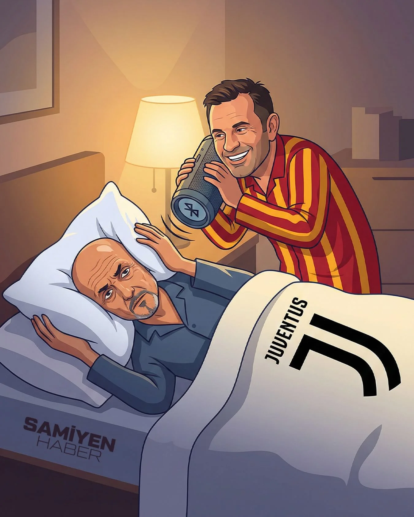 Bu gece bazıları uyuyamayacak, iyi geceler büyük Galatasaray taraftarı.