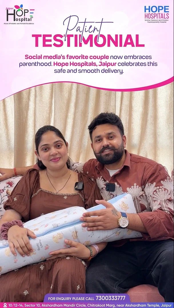 From trending reels to treasured moments of parenthood Social Media’s favorite duo @_youngest_couple_ has stepped into their most beautiful role yet — Mom and Dad. Their journey to this precious moment was made safe, sm...