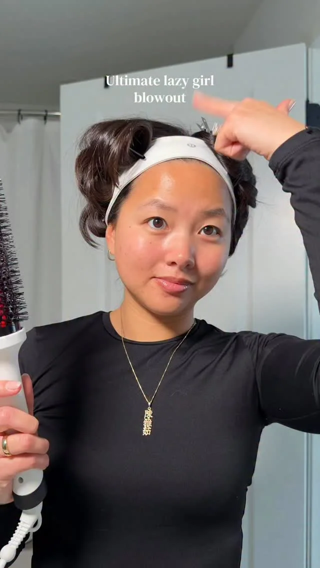 lol people on Tik Tok were confused by the headband and it’s so you can pin the curls to it #hair #hairinspo #hairvideo #hairhack #hairtips