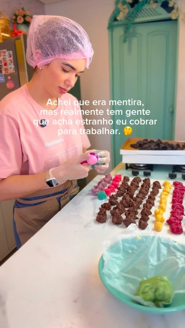 Tem quem ache que é só dar os ingredientes, né?!