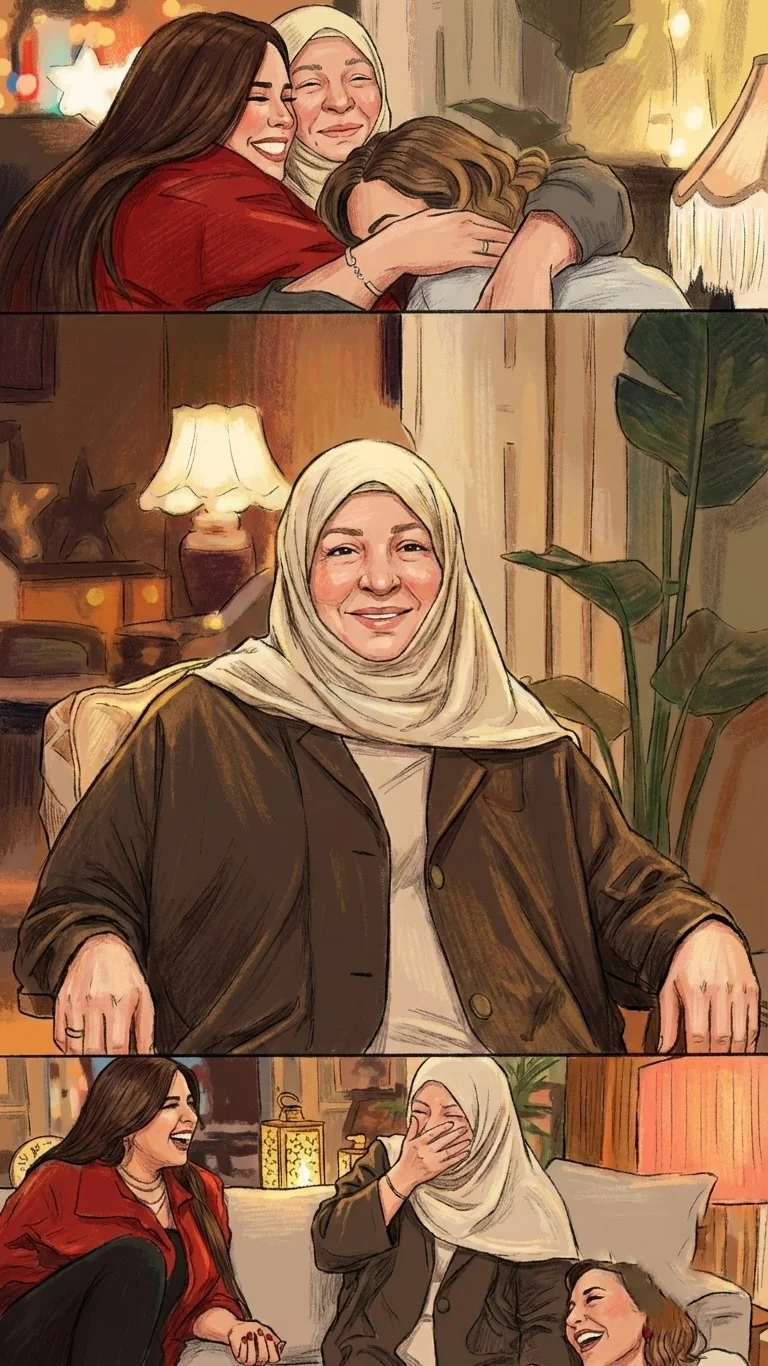 ⁨ شو اشتقنالها ❤️ #عبلة_كامل⁩