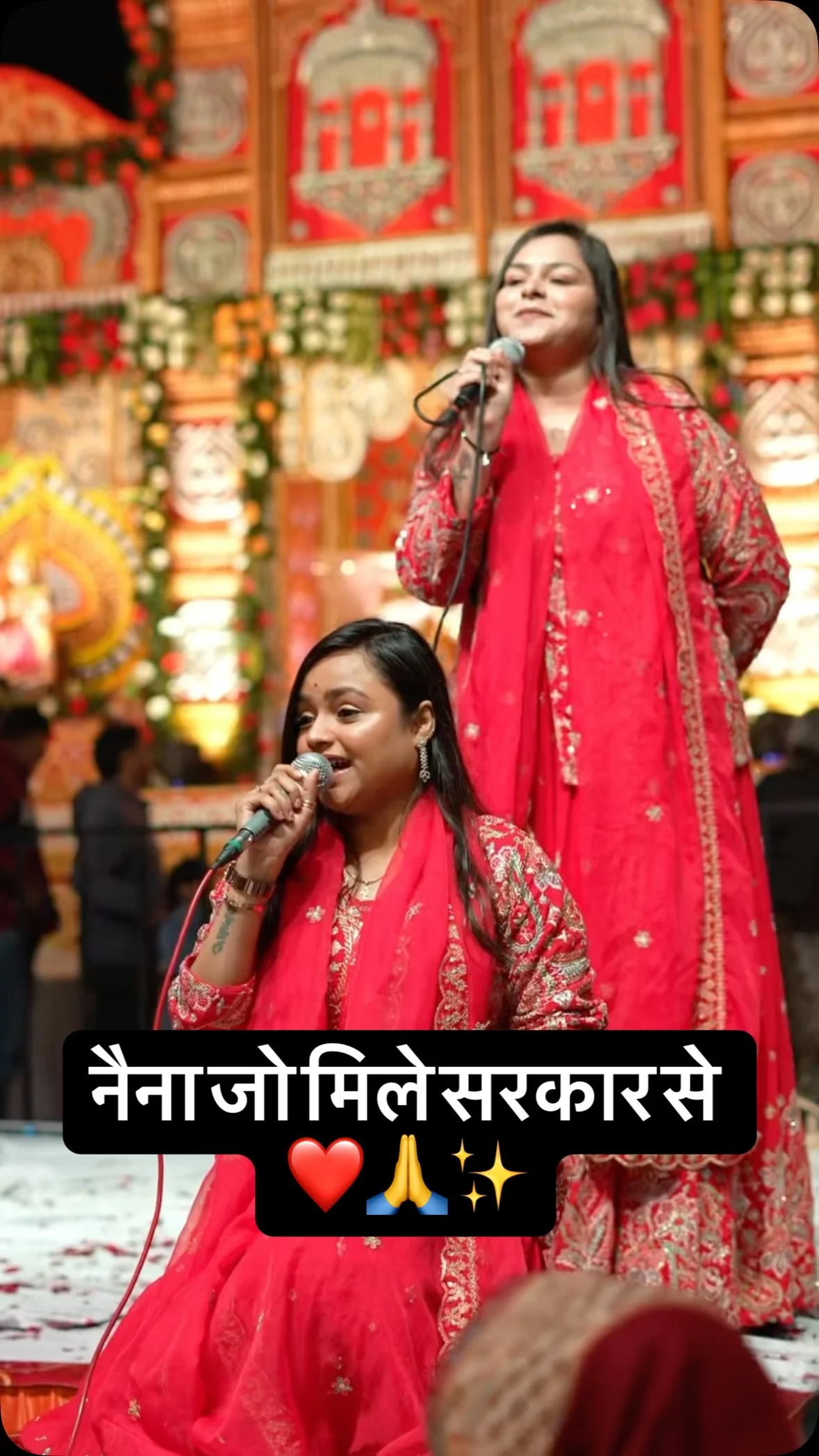 नैना जो मिले सरकार से ❤️✨ #adhishthaanushkabhatnagar #bhajan #falgun #feed #trend [Adhishtha Bhatnagar, Khatu , Shyam , Bhajan , Viral , Reel.Feed ]