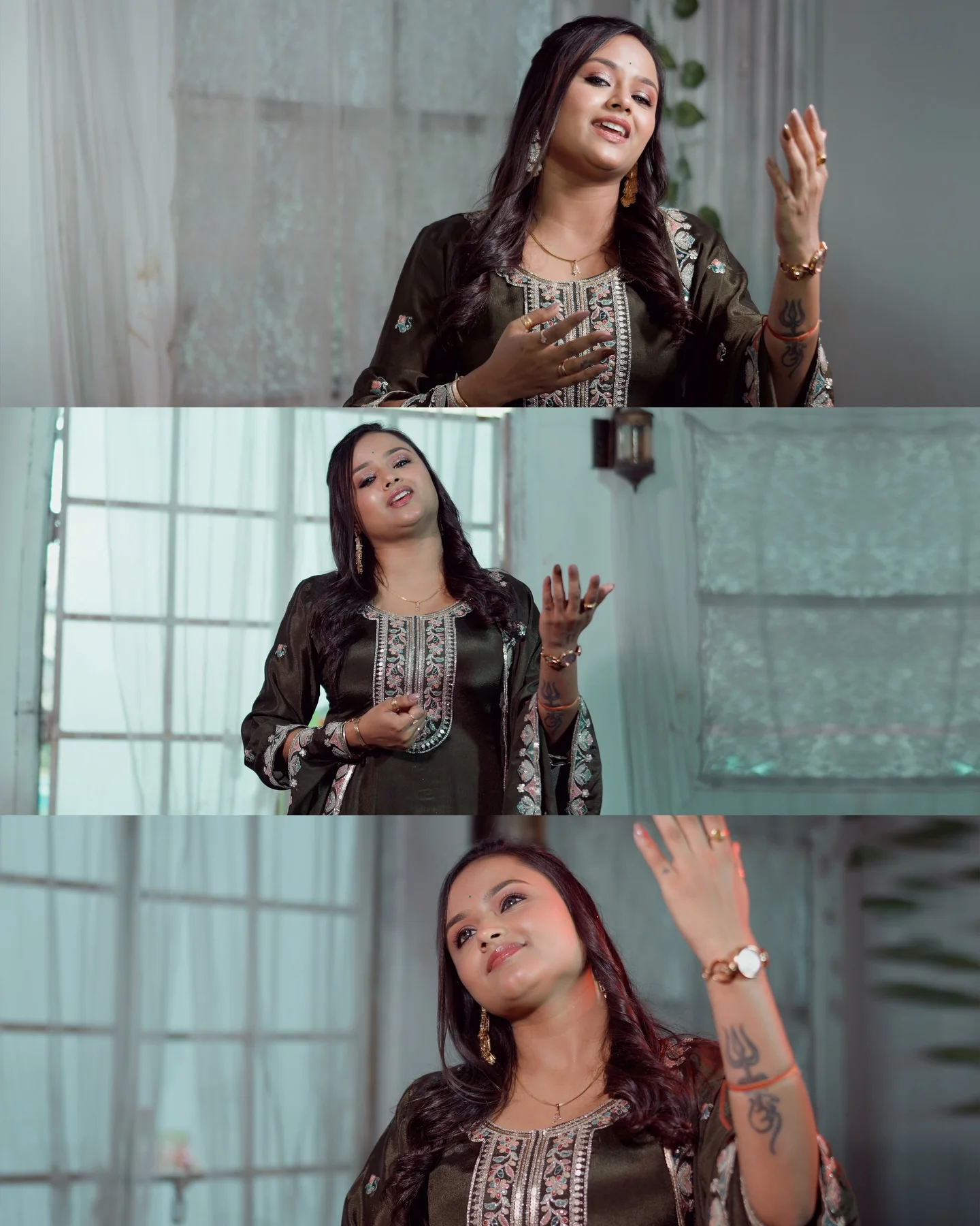 From Our Recent Project [Tum Na Sunoge To Kaun Sunega] @adhishthabhatnagarr & @anushkabhatnagarr Guys Do Watch And Give Some Love To This Amazing Bhajan If You Are Looking For Your Bhajan Shoot Dm Now #adhishtaanushkabh...