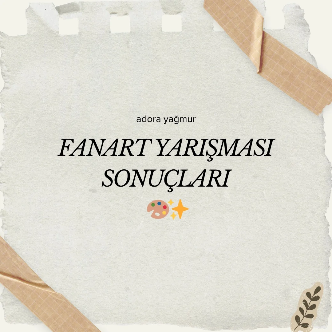 Fanart yarışması sonuçları açıklandı. Katılım sağlayan tüm sanatçılara emekleri için teşekkür ederim. Benim için çok keyifli bir deneyimdi. Yeni yarışma da yakında geliyor, hazır olun! ✨