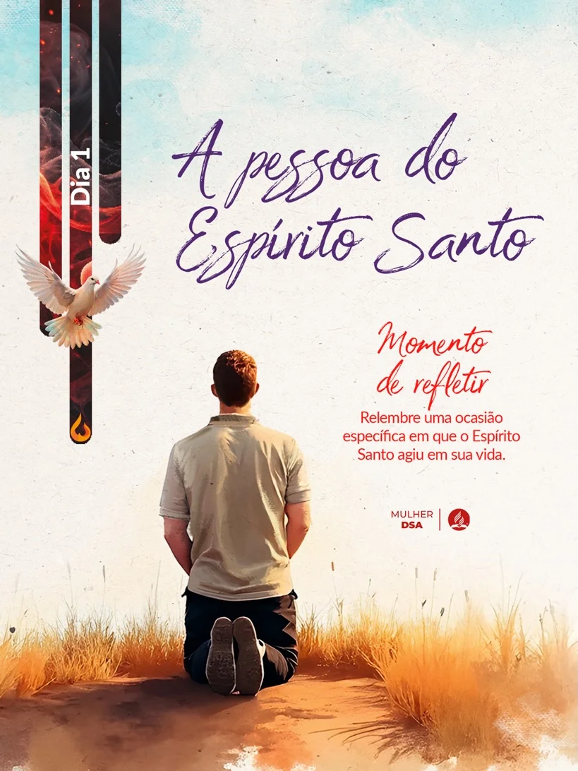 Comente “AMÉM” se você deseja o Espírito Santo definitivamente na sua vida Dia 1 – A Pessoa do Espírito Santo Hoje iniciamos os 10 Dias de Clamor entendendo uma verdade poderosa: o Espírito Santo não é uma força, não é...