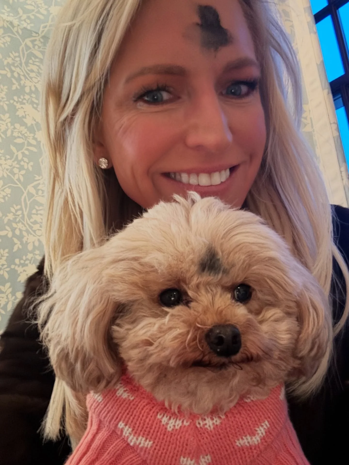 Ash Wednesday with Rosie Tiny Buttercup!