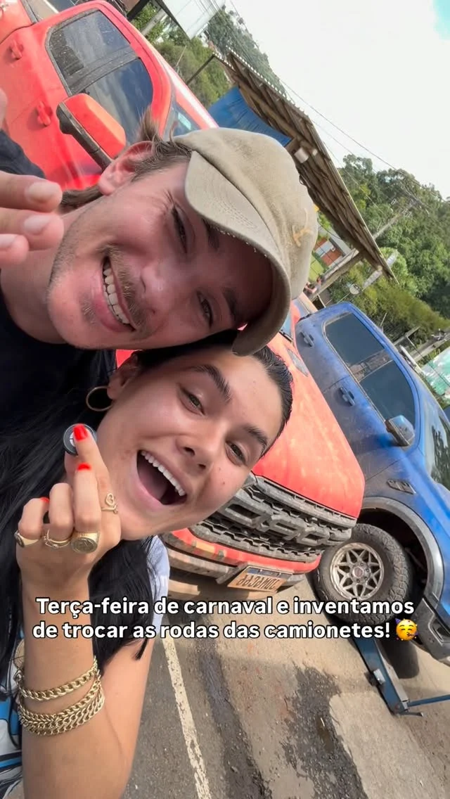 GOSTARAM DESSE “presente” QUE GANHAMOS ? A parte boa é que eu estava certa e ainda ganhei pneu e roda, gastei com nada. . #explorar #carnaval #caminhonete #raptor #4x4offroad