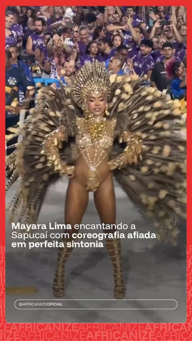 Isso aqui é ARTE! É para assistir e se hipnotizar! ‍ Na noite desta terça-feira (17), a sincronia absurda entre Mayara e os Ogãs da Tuiuti brilhou DEMAIS e provou, mais uma vez, por que é a verdadeira materialização do...