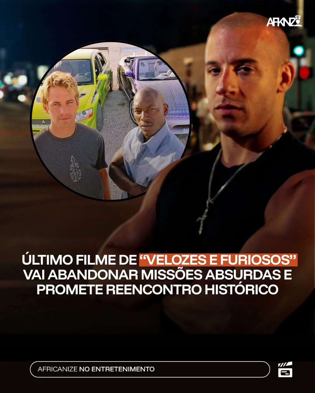 MARCHA ENGATADA E DE VOLTA PRO ASFALTO! Se você já tinha jogado a toalha pra "Velozes e Furiosos" depois que os caras começaram a ir pro espaço, pode ir voltando! Vin Diesel confirmou que o 11º (e último) filme da saga...