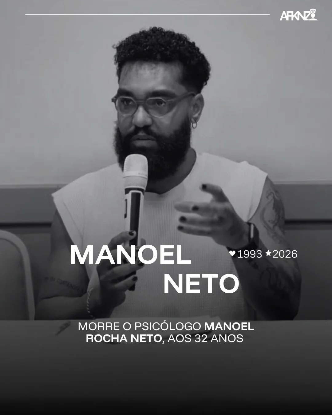 A morte do psicólogo Manoel Rocha Neto, aos 32 anos, em Santo Antônio de Jesus, provocou comoção na Bahia. Natural de Amargosa, ele era reconhecido pelo trabalho na área da saúde mental e pelo vínculo próximo com a comu...