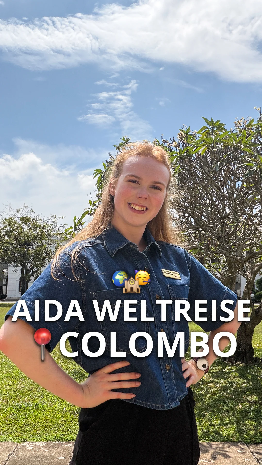 Ayubowan aus Colombo! Für Johanna ein Tag zwischen den Kontrasten: Gebetshäuser verschiedener Glaubensrichtungen und deren beeindruckende Architektur. ⛪ Danach Lunch im Marktrestaurant an Bord – und am Abend das Full Mo...