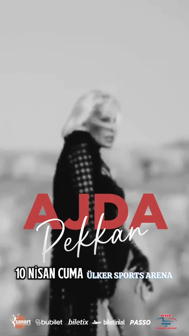 10 Nisan Cuma akşamı Ülker Sports Arena’da buluşmak dileğiyle ❤️ ️ Biletler; Bubilet, Biletix, Biletinial ve Passo’da!