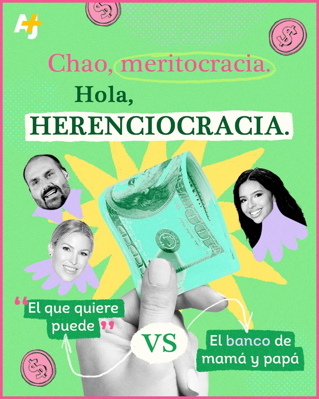 ¿Qué te abre más puertas hoy? ¿El talento, los contactos, el dinero de tu familia, la suerte? La herenciocracia muestra que la red de seguridad lo cambia todo. #meritocracia #herenciocracia