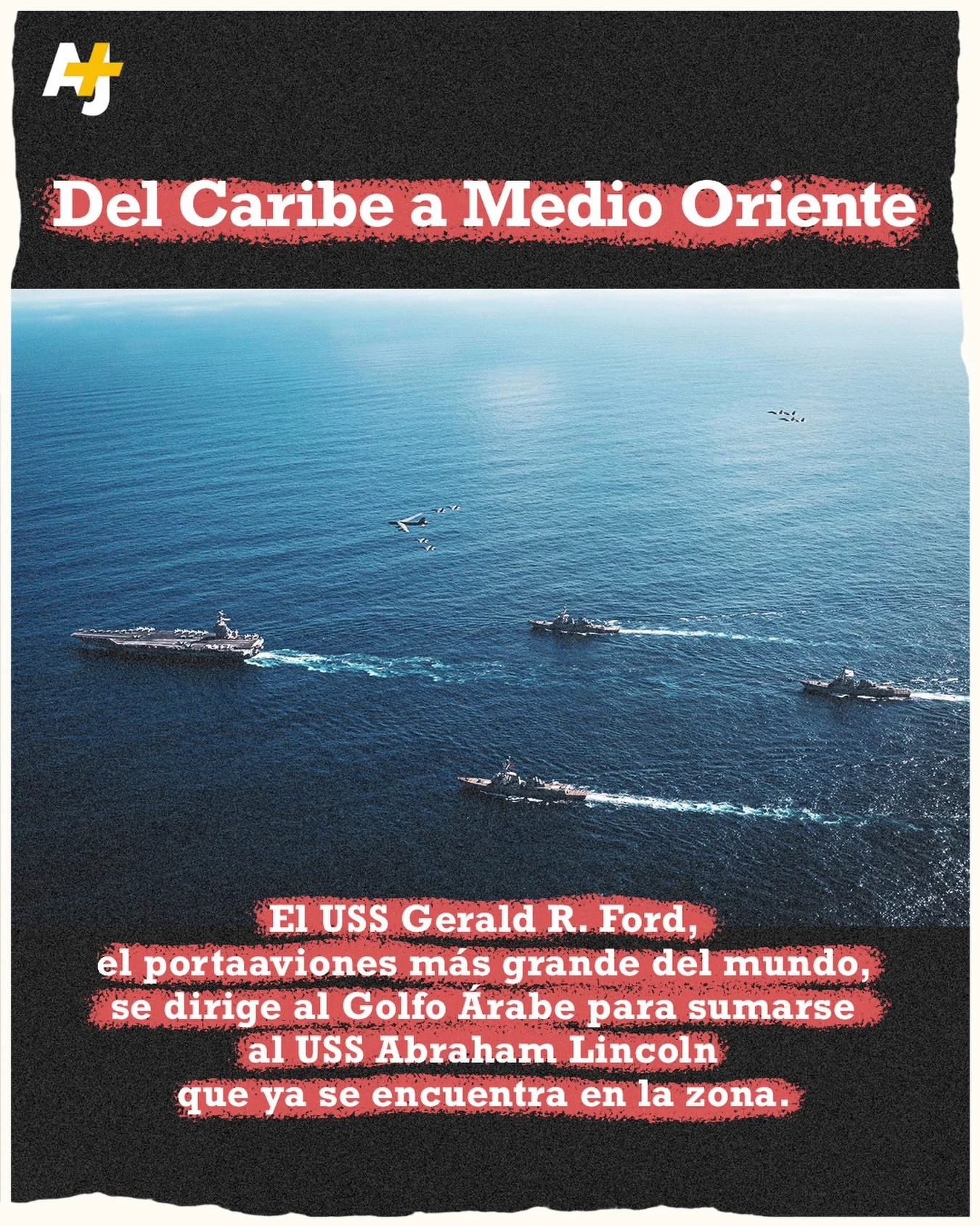 EEUU vuelve a subir la apuesta militar en Medio Oriente: despliega un segundo portaaviones, una señal de escalada en una región ya al límite. El USS Gerald R. Ford, el portaaviones más grande del mundo, se suma a la pre...