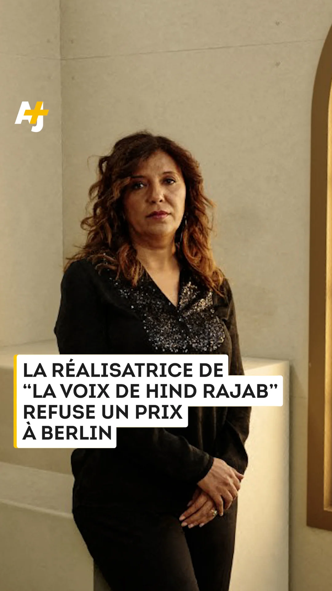 La réalisatrice de “La Voix de Hind Rajab” a dénoncé l’hypocrisie du monde du cinéma, qui récompense son film tout en offrant “une couverture politique au génocide”. #ajplusfrançais_vidéo #lavoixdehindrajab #cinéma #gaz...