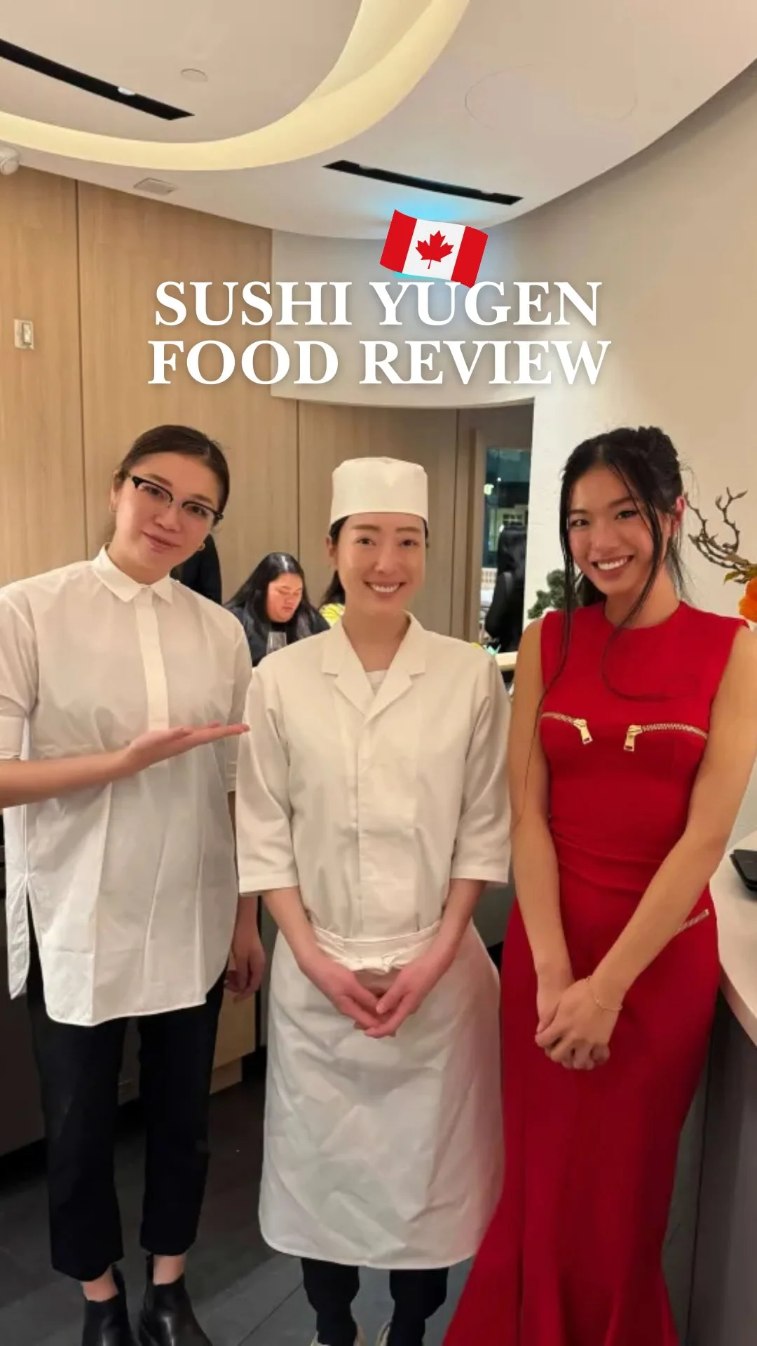 A truly once in a life time dinner: Ultra rare female 3 knives winner from Tokyo guest collaboration with one of Canada’s best Omakase restaurants. @sushiyugen.ca Chef Mei Kogo (@mei3158) and Chef Igarashi came together...