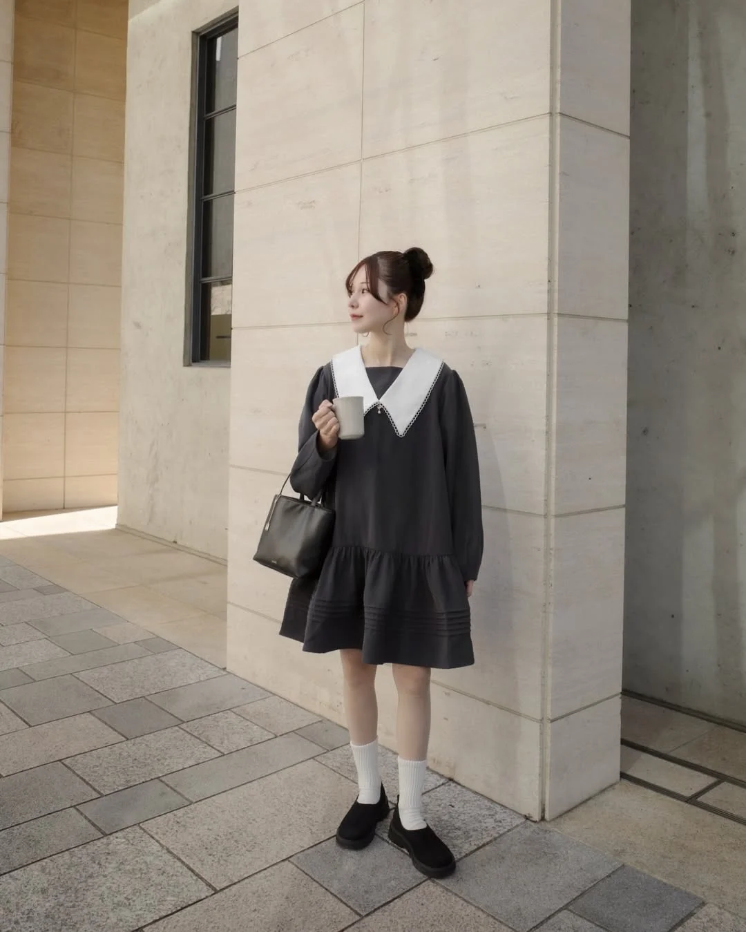 おだんごはまってる‍♀️ ⁡ ワンピースは @moitytto_ 152cm/free