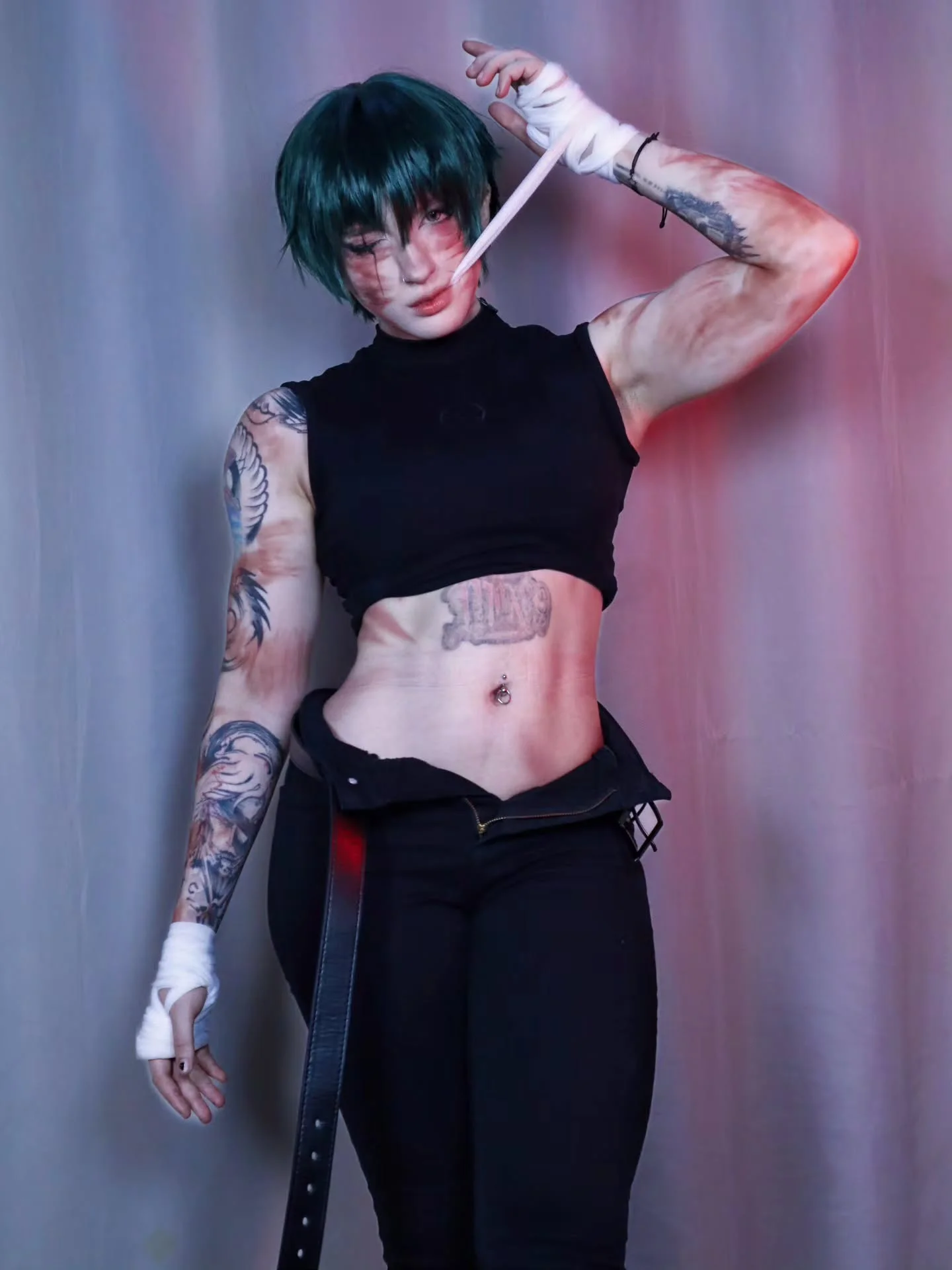 Maki Zenin. Top de compressão: @kacewear AKEMY10