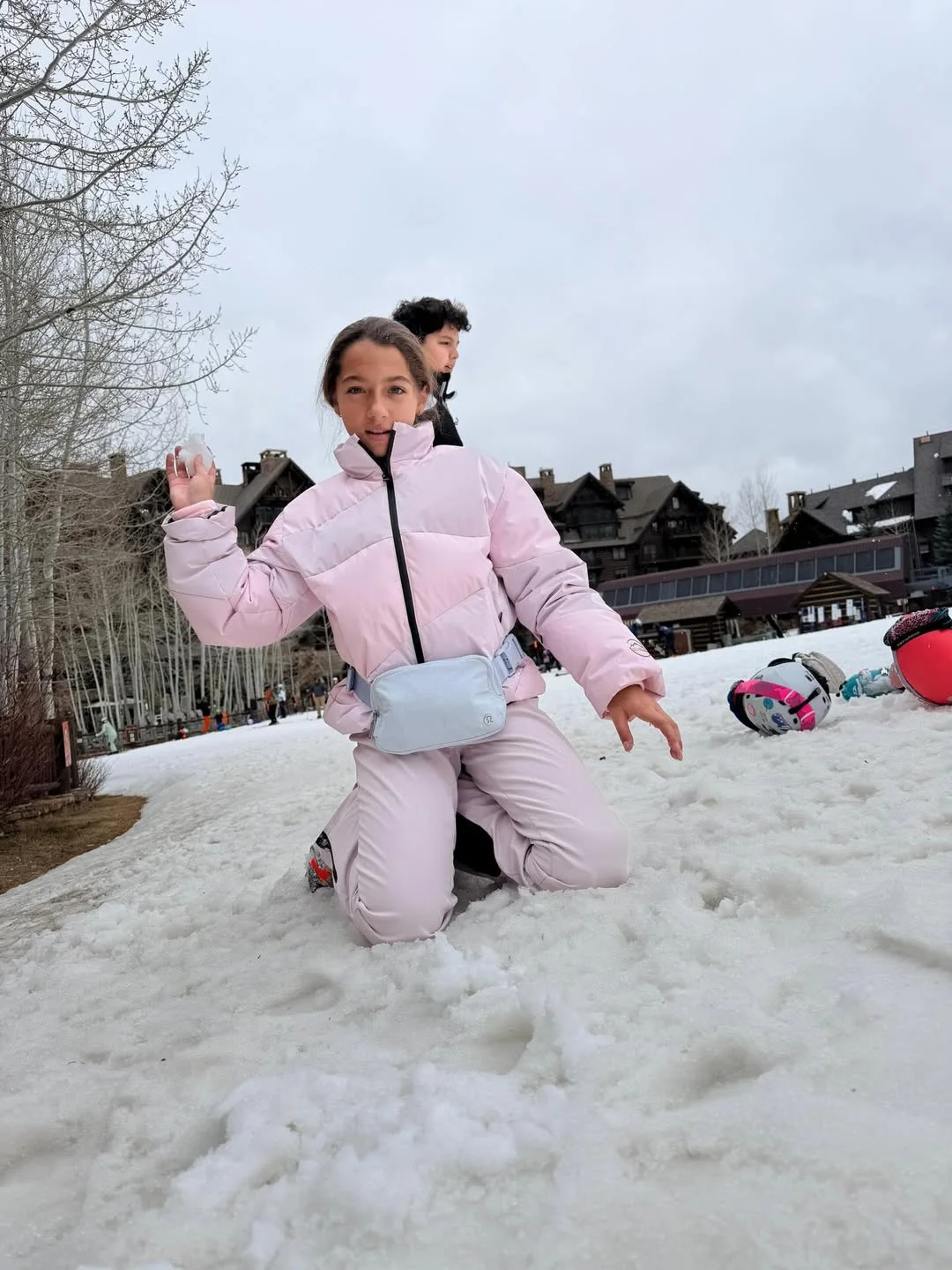 La magia de la nieve nunca falla