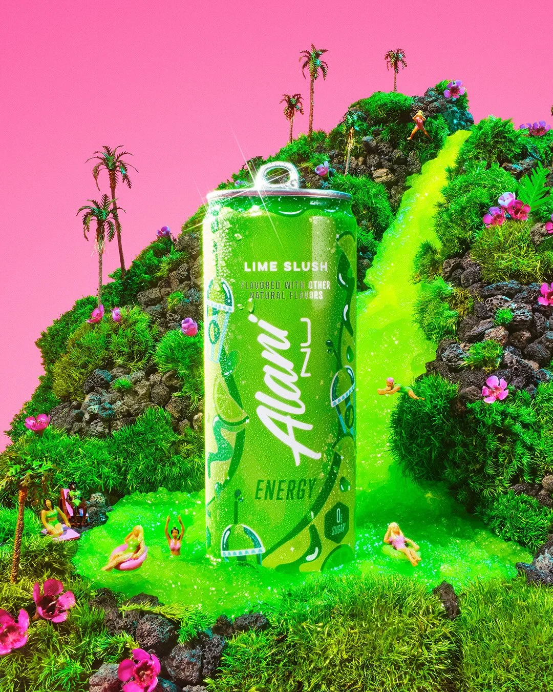 Meet Lime Slush Energy: your new flavor OASIS 🌴✨🍋‍🟩

With sweet, zesty splashes of lime and lemon cream flavors, this spring sip drops 2.25 at 12PM ET ☀️🏄‍♀️