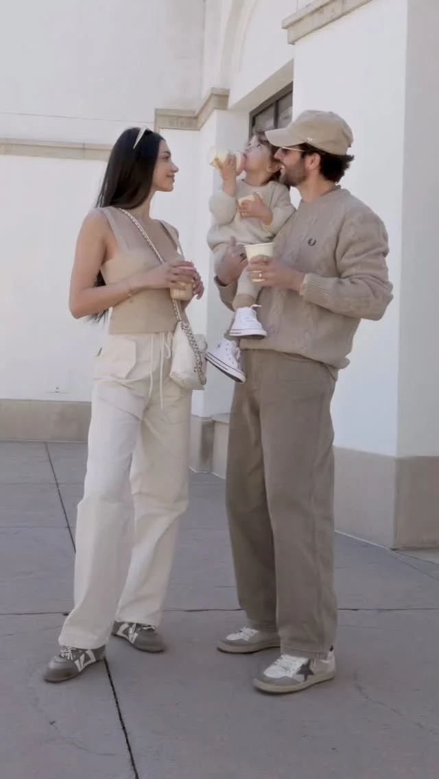 Family coffee run (minus the coffee for River) ☕️

Wearing @revolve @revolveman