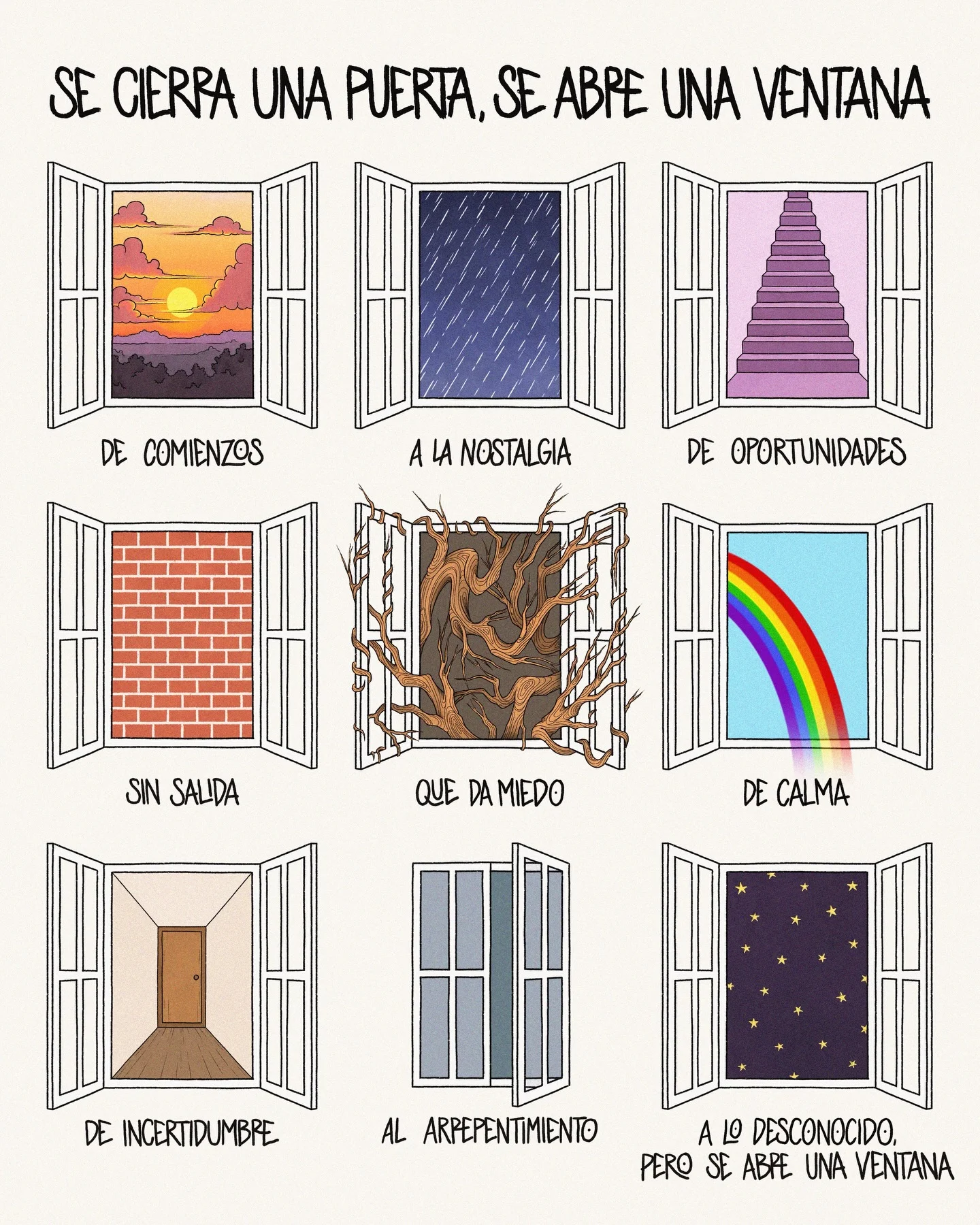 Una ventana (qué emoji más feo)