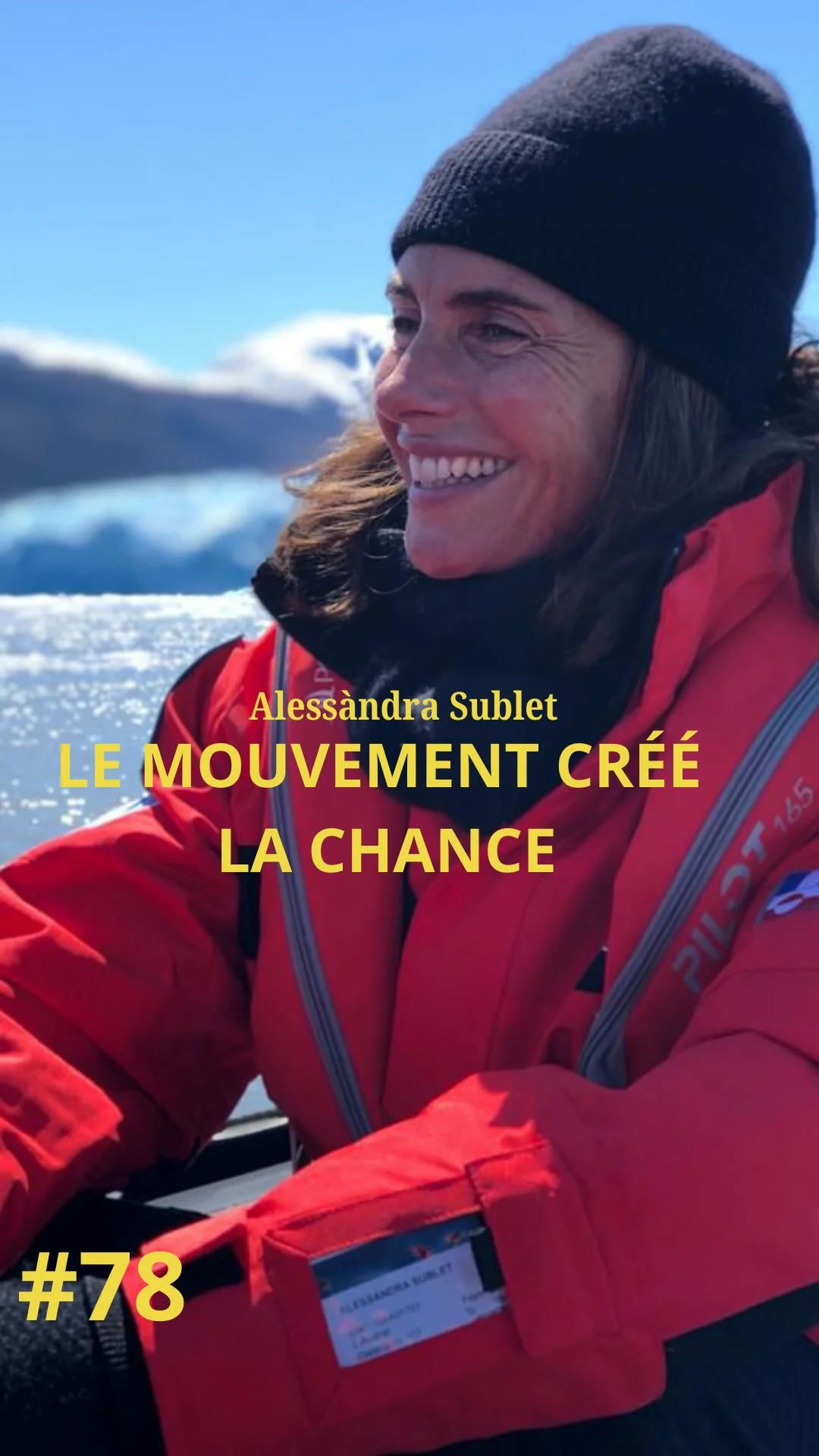 #78 - Alessandra Sublet - Le goût de l’aventure, la magie de la Patagonie et la liberté de se réinventer ️ Aujourd'hui, je reçois @alessandra_sublet , l'animatrice adorée des Français, longtemps visage incontournable de...