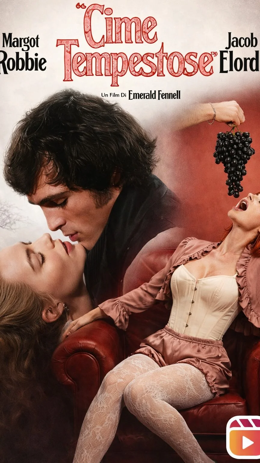 Non è una semplice storia d’amore. È il riconoscersi nell’altro come se fosse uno specchio. In Cime Tempestose, l’amore tra Margot Robbie e Jacob Elordi è tormento, desiderio, ossessione. Non si scelgono: si appartengon...