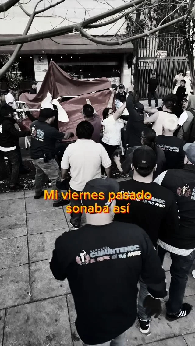 El viernes pasado sonó así. Sin embargo, esto es la Cuauhtemoc, estos somos