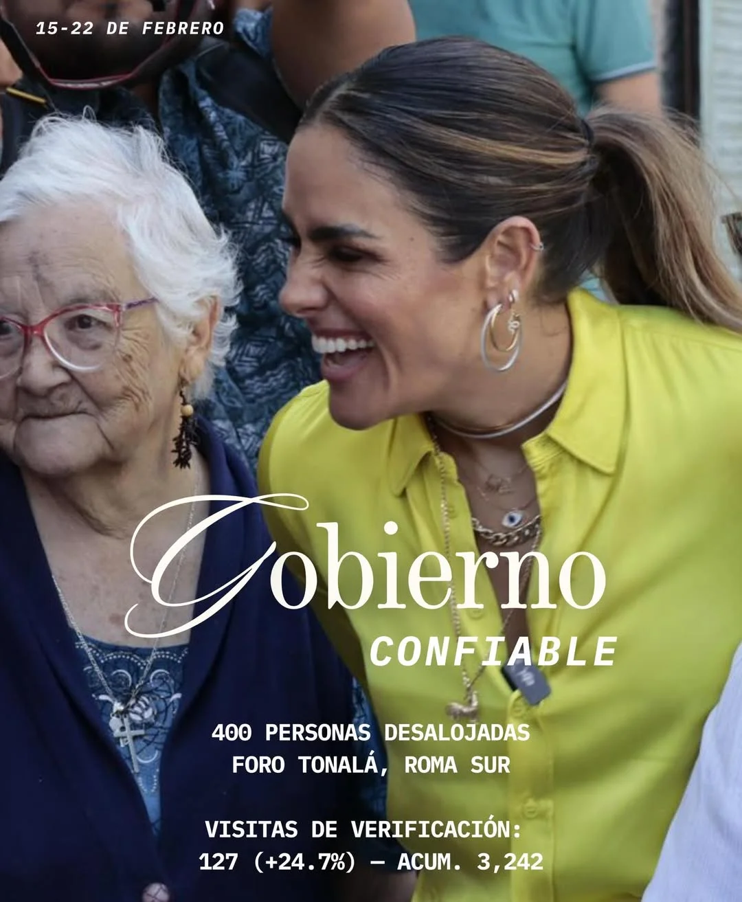 Así estuvo nuestra semana del 15-22 de febrero ❤️‍ Gracias a mi gran equipo, gracias por confiar vecinas y vecinos. No duden que lo mejor está por venir. #cuauhtemoc #recap