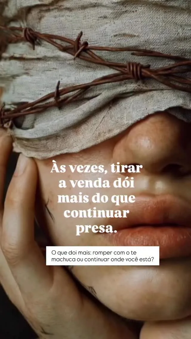 Romper dói. Ficar dói também. A diferença é que uma dor abre caminho; a outra vai nos diminuindo por dentro. Tem gente que aprende a conviver com o que machuca, como se fosse o que dá para ter. Repete as mesmas história...