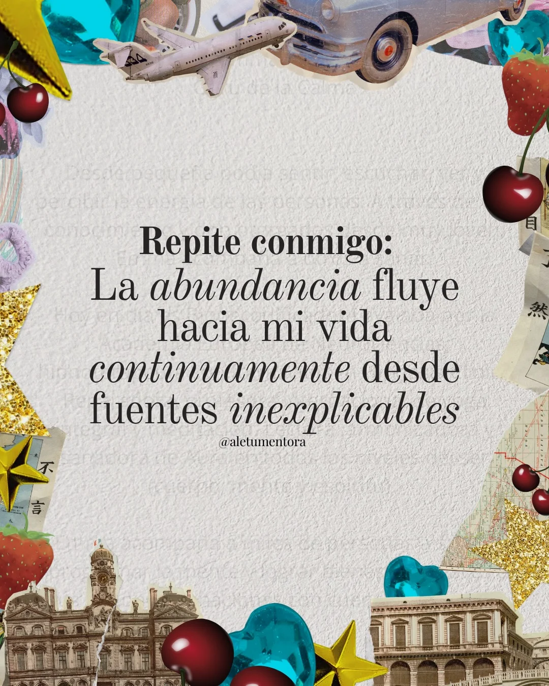Detente un momento y repite conmigo ✨ Estás exactamente donde necesitas estar. Nada aparece en tu vida antes de que estés preparada para sostenerlo, y si hoy leíste esto es porque una parte de ti ya reconoce que sí es p...