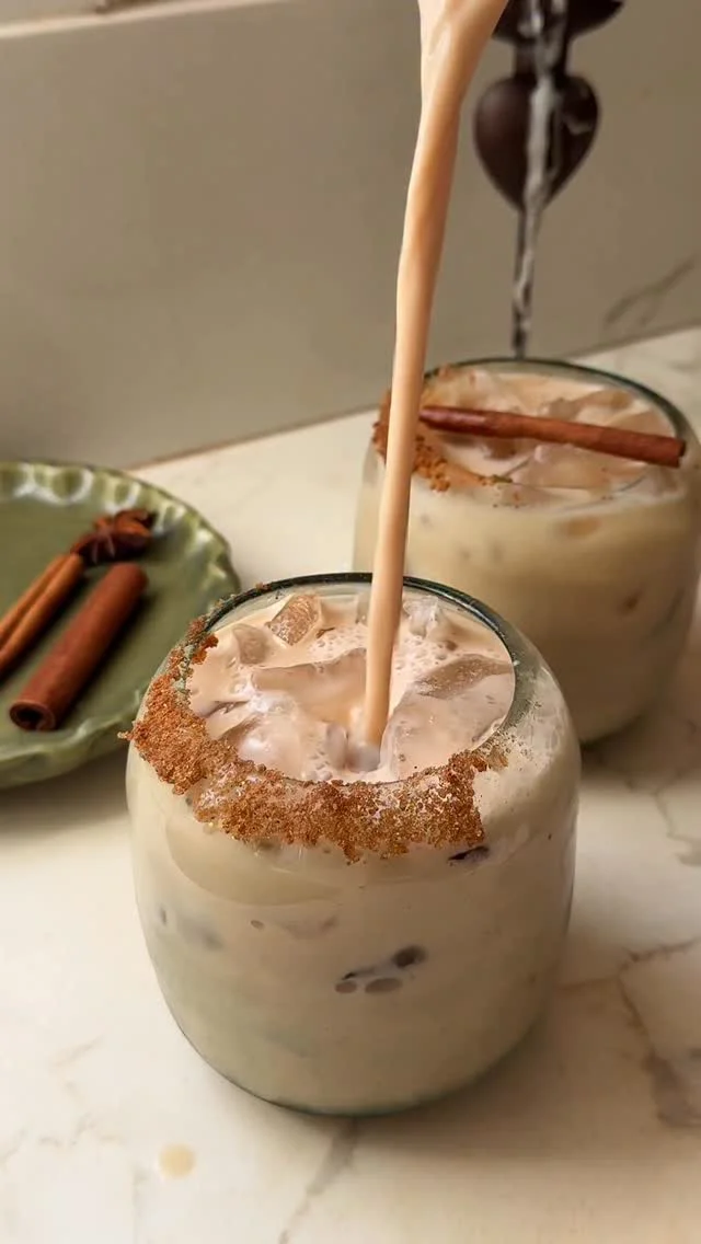 Chai Horchata Margarita! Using only the best @donjuliotequila #donjuliopartner #ad for national margarita day Save, share and tag your people! We love Don Julio Tequila Blanco especially for margaritas! Made with 100 %...