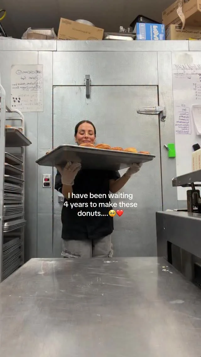 I still can’t believe it ❤️ #donuts #lina #aupair #surprise