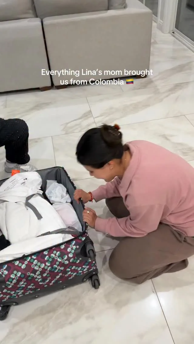 THE BEST GIFTS EVER ❤️ can’t wait to show Lina’s mom around Vegas! We have some fun surprises planned for her too