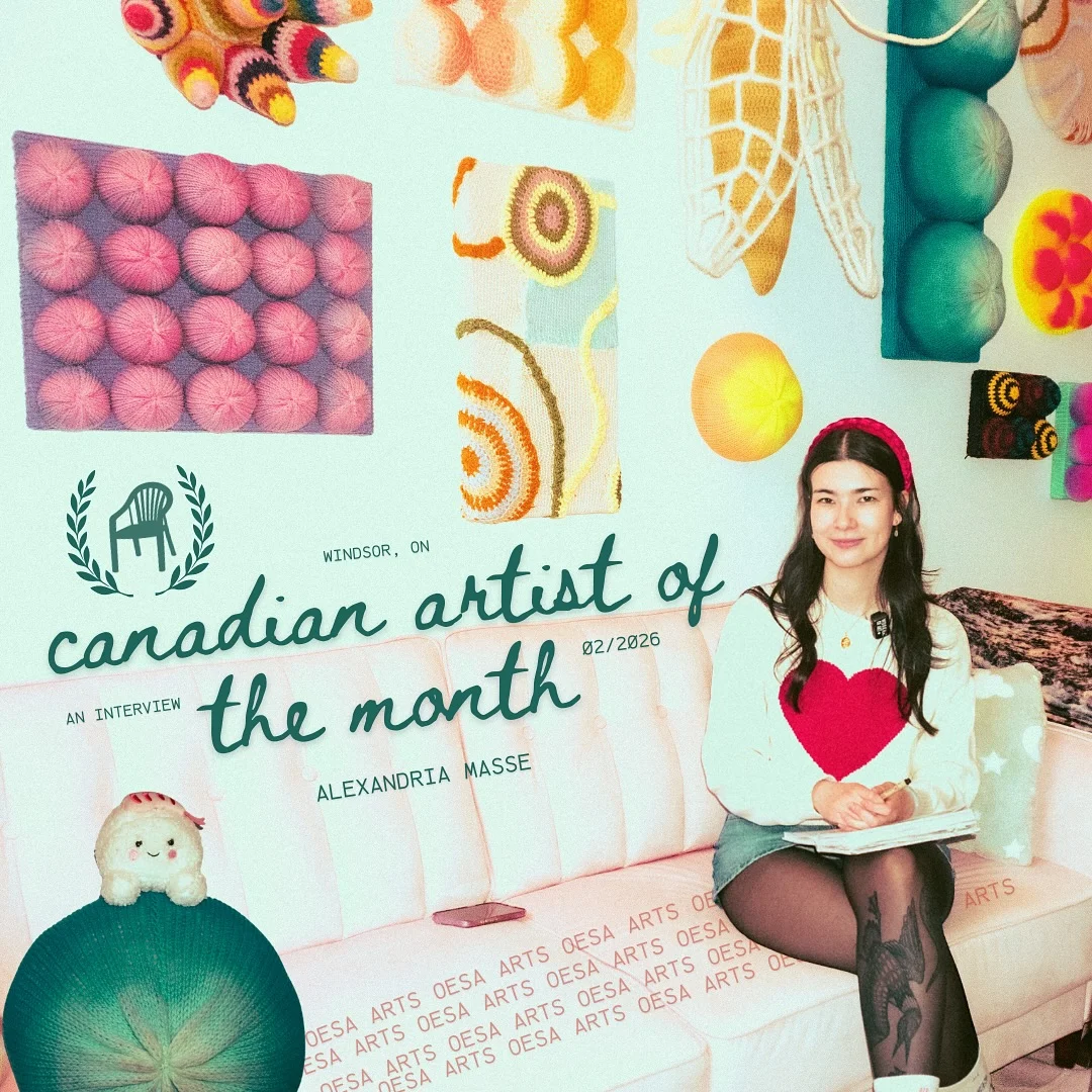 Alexandria Massé (@alexandria.masse ) is 25, lives in Windsor, and is crocheting the entire information sheet of a birth control pill, line by line. It will take four years. It already weighs 20 pounds. We sat with her...