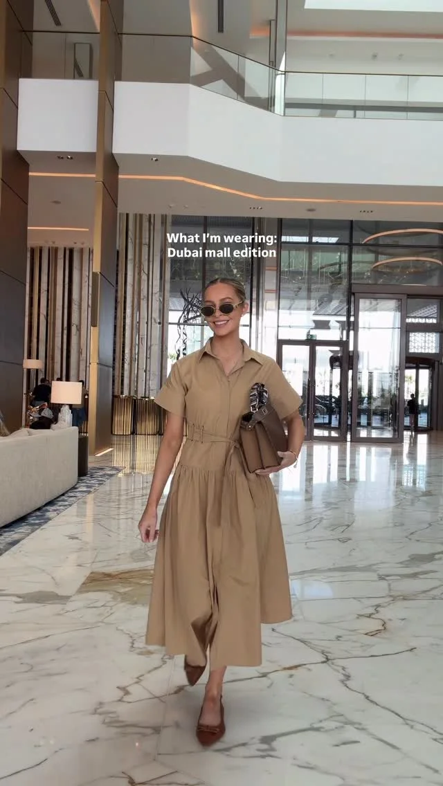 Comment SHOP for the links ✨ what I’m wearing for a day of shopping at the Dubai Mall . https://liketk.it/5UeMY