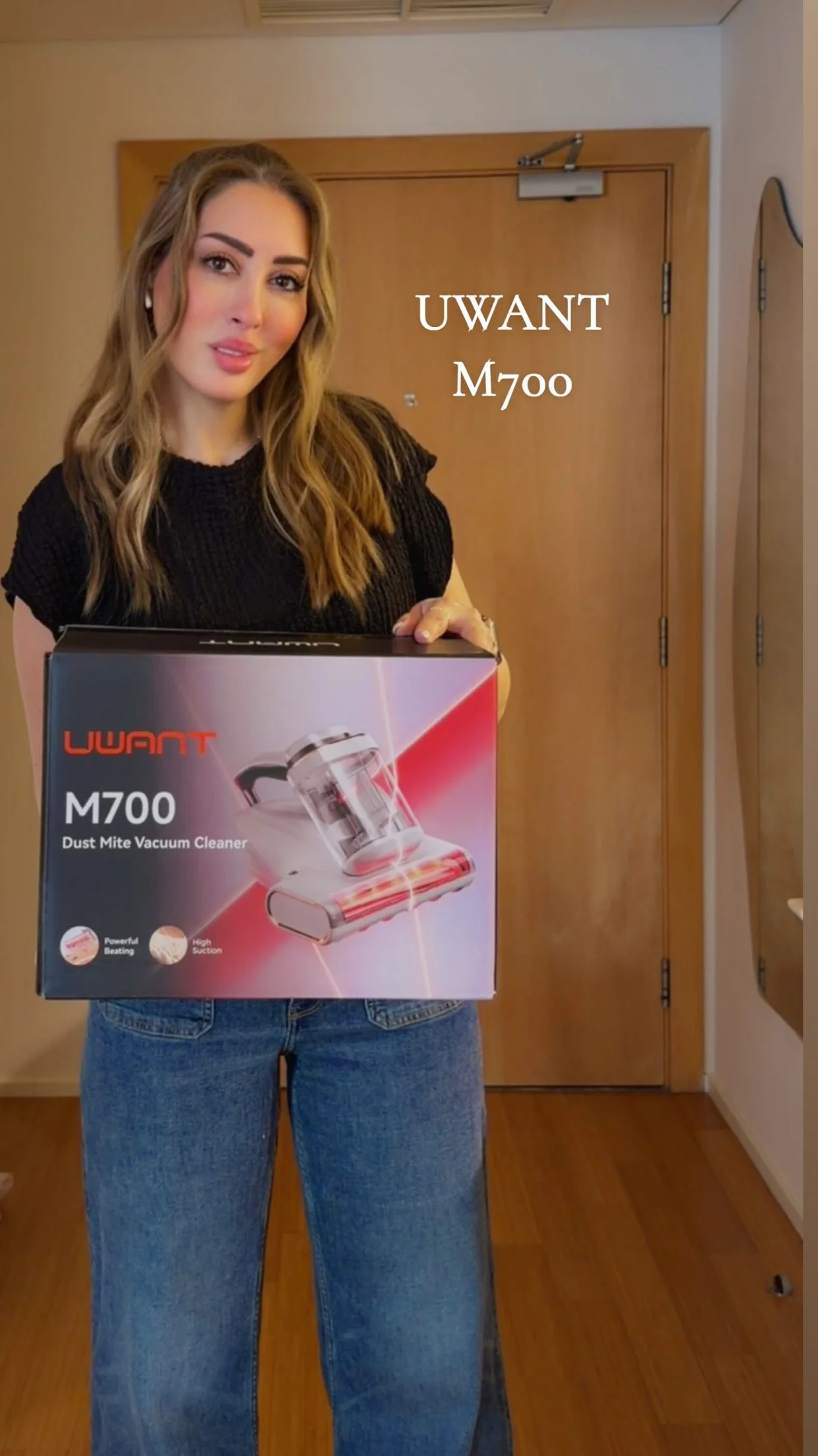 ⁨ مكنسة فريدة من نوعها https://uwant.ae/ تصميم بكوبين • إزالة العث بالهواء الساخن ثلاثي الأبعاد بدرجة حرارة 65 مئوية - يزيل العث والرطوبة • قوة شفط عالية 18000 باسكال - تسحب الغبار والعث فورًا • طرق عالي التردد بمعدل 60...