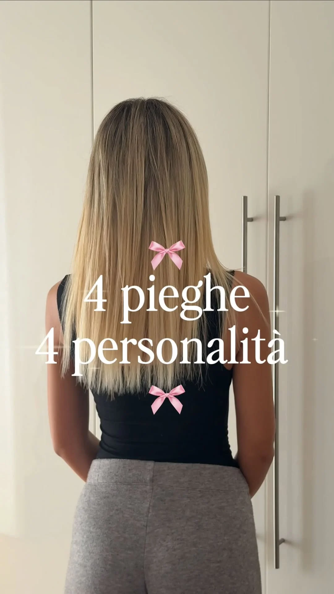 La piega cambia tutto Missione cambio look: ditemi quale secondo voi mi rappresenta di più !! #hairinspo #hairtransformation #stylinghair