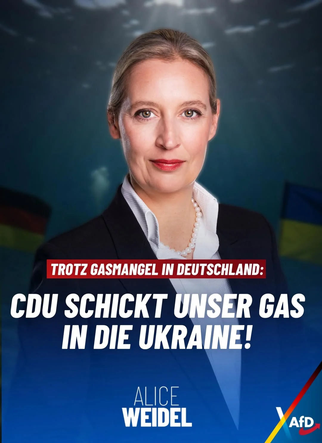 Trotz leerer Gasspeicher in #Deutschland schickt die #CDU-Regierung unser #Gas von Rügen aus in die #Ukraine. Sie verschärft damit die eigene Gasmangellage und handelt zum Schaden deutscher Interessen. Ein Ende hat das...