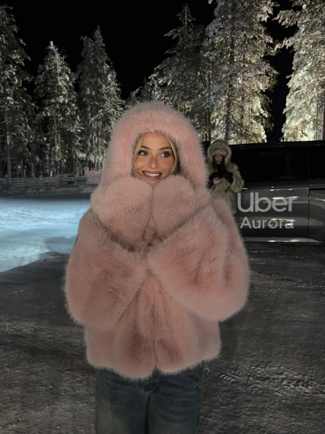 advertisement @uber ❄️ checking off another bucket list experience, seeing the Northern Lights in Finland. As a scandi girl, it almost feels embarrassing that I hadn’t seen them before… and once again I’m completely stu...