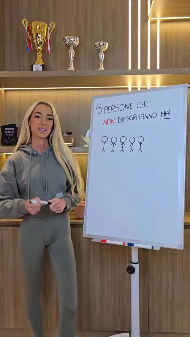 5 tipologie di persone che non dimagriranno mai? Scrivi info nei commenti per provare il mio programma di 3 giorni gratuito