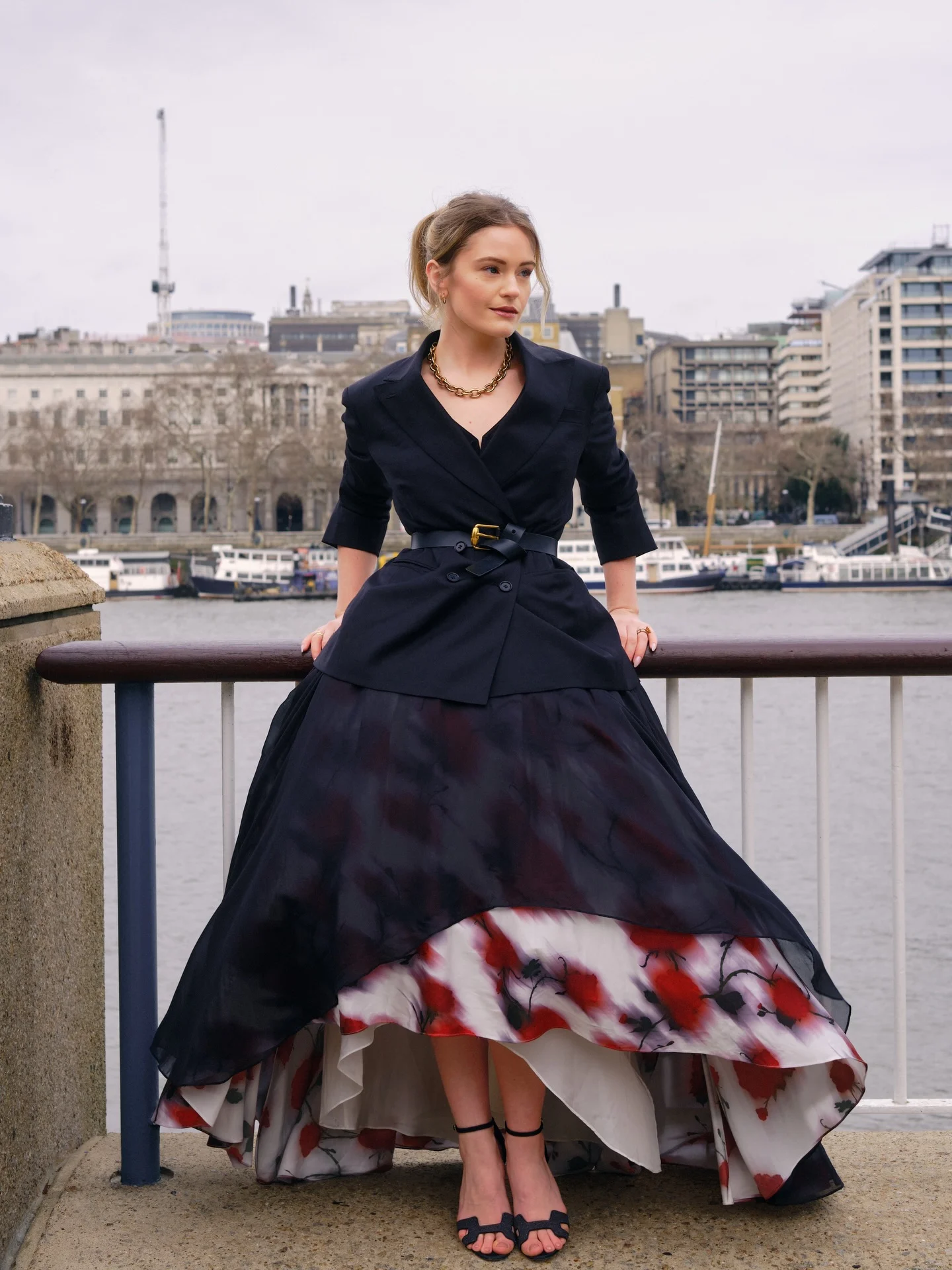 A London minute (also bury me in this skirt) @londonfashionweek / shot by @eddielawless.photography