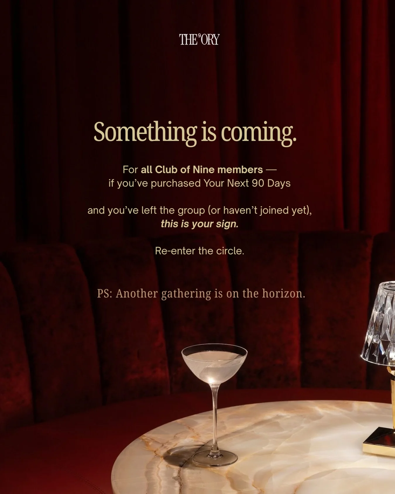 DM our admin with your proof of purchase to receive the private group link. We’ve prepared something for you. We will announce it inside the group on 22 February 2026. Be there.