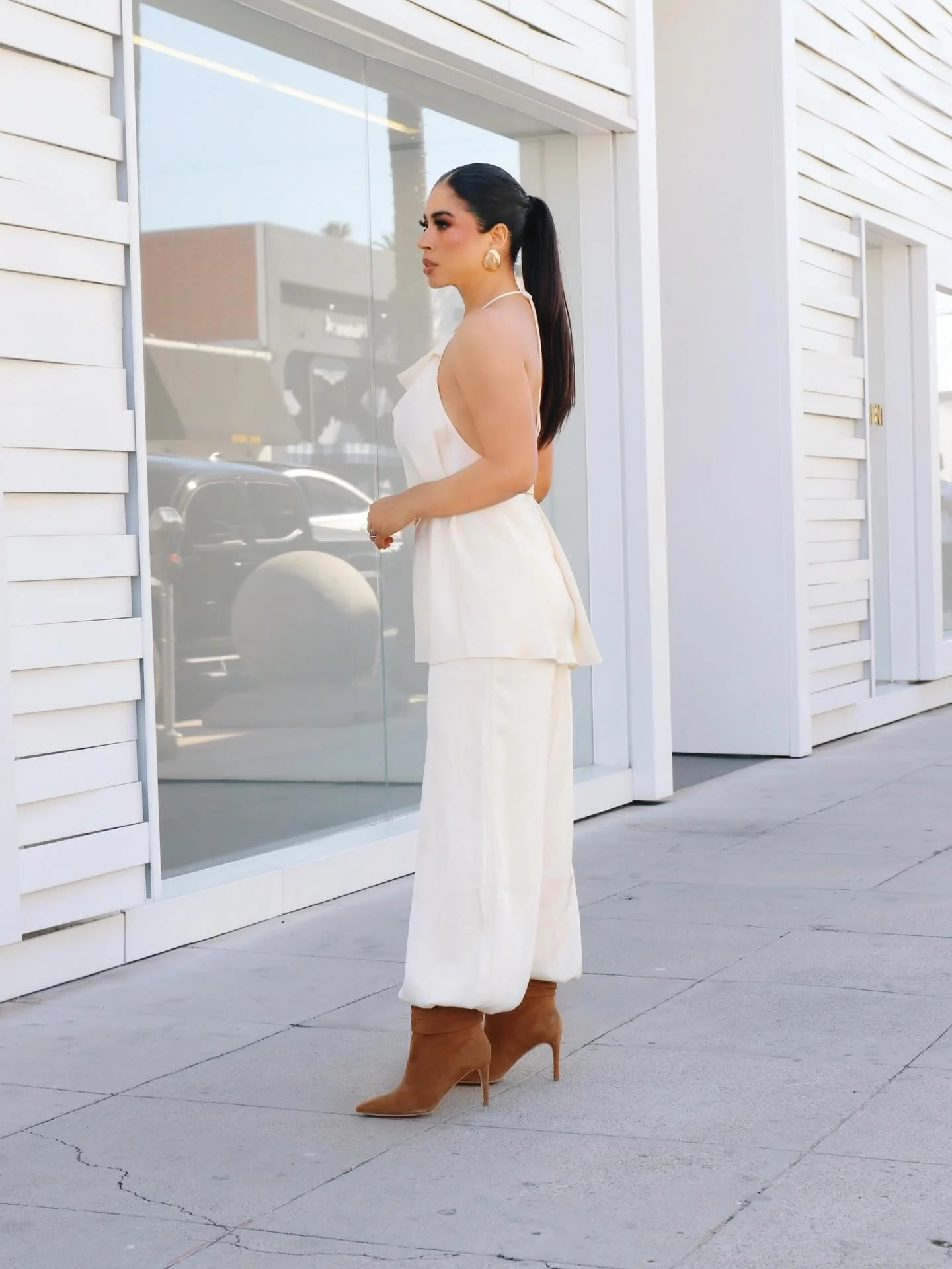 @FashionNova Malu Satin Halter Balloon Set ✨ #FashionNova #novababe #outift