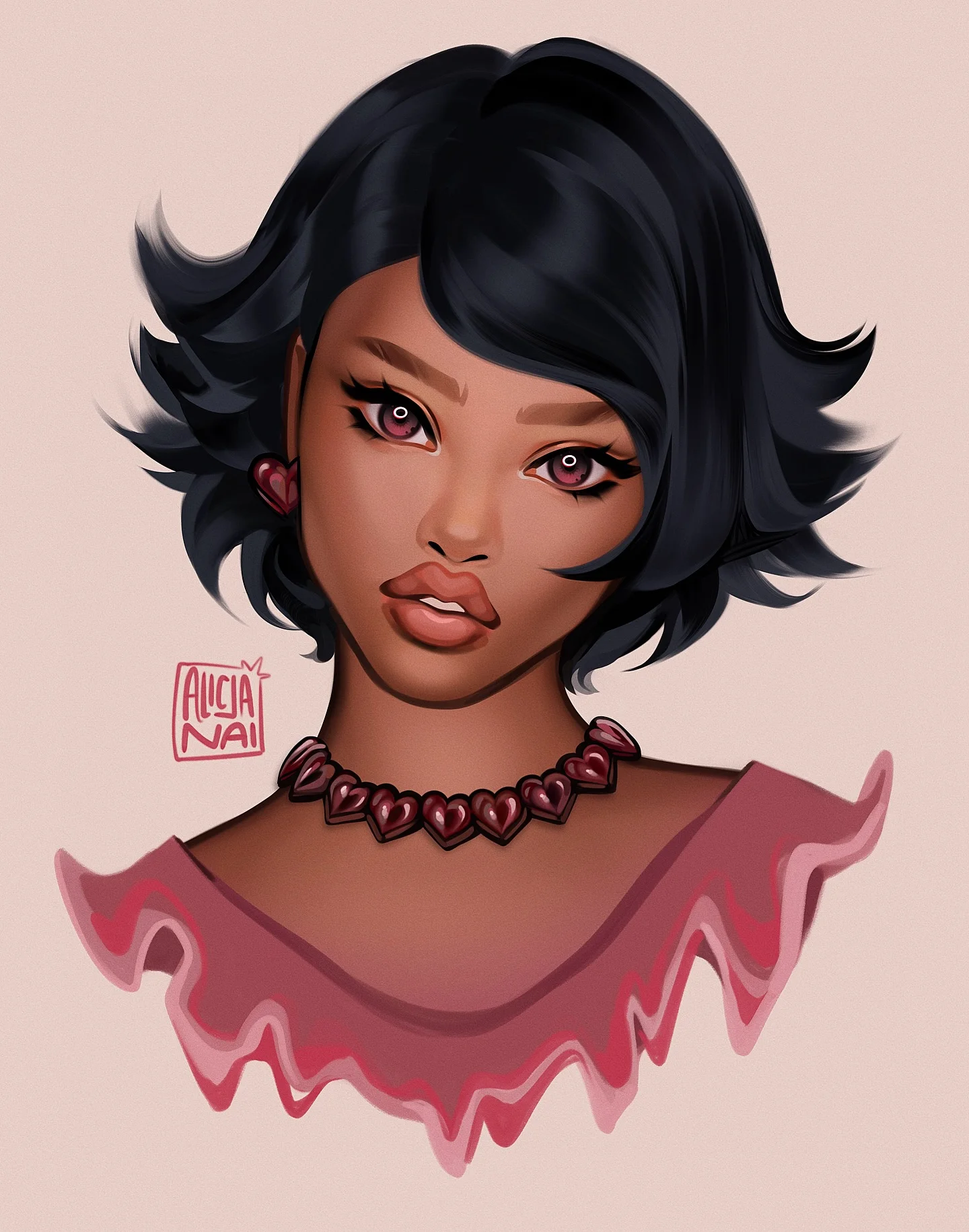 What have you struggled with when drawing recently? I couldn’t get the collar right so I just decided to make them kinda non existent. I wanted to search for some references on Pinterest but it sends me to an ed helplin...