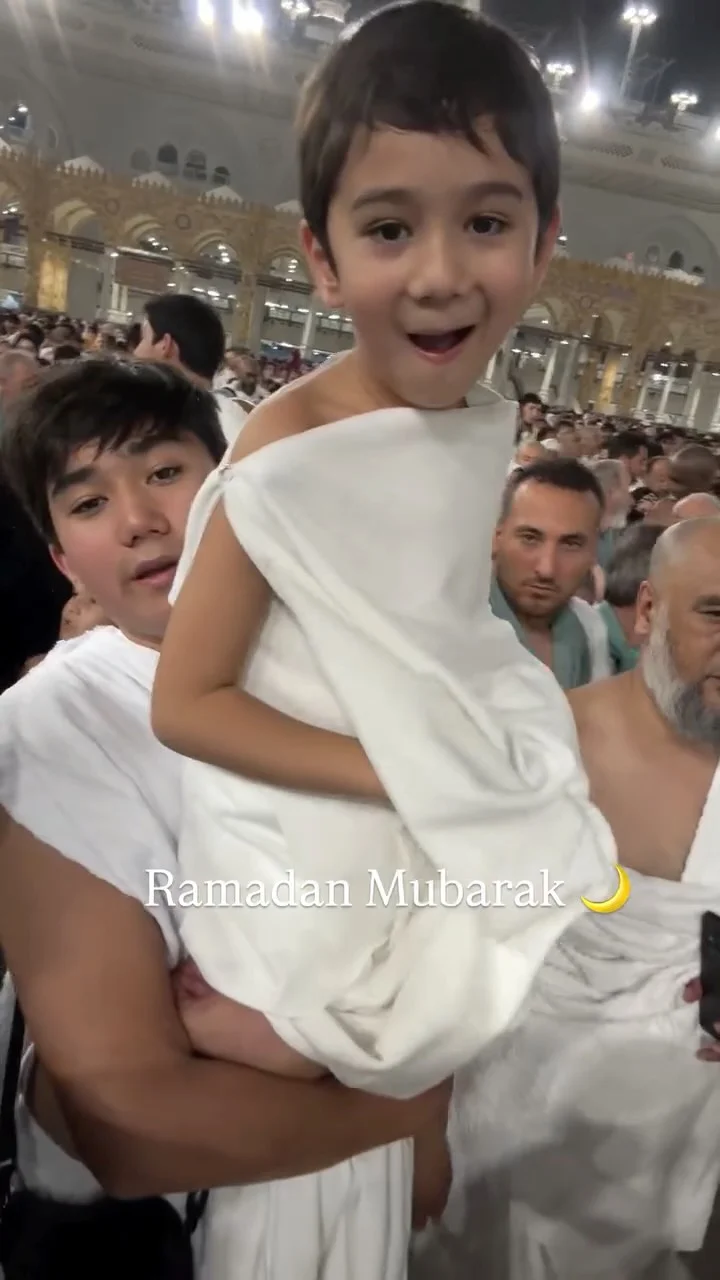 From our family to yours . Месяц очищения, пусть примет от вас и от нас.